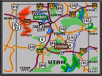 Crazy Cars 2 sur Atari ST